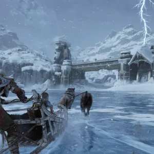Kratos with son