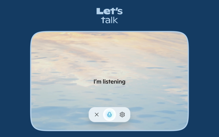 Listening app
