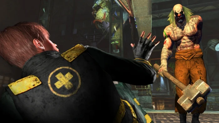 One armed joker villain