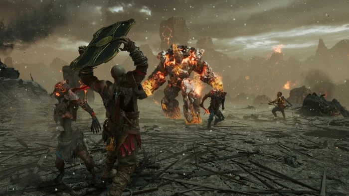 Shield attack