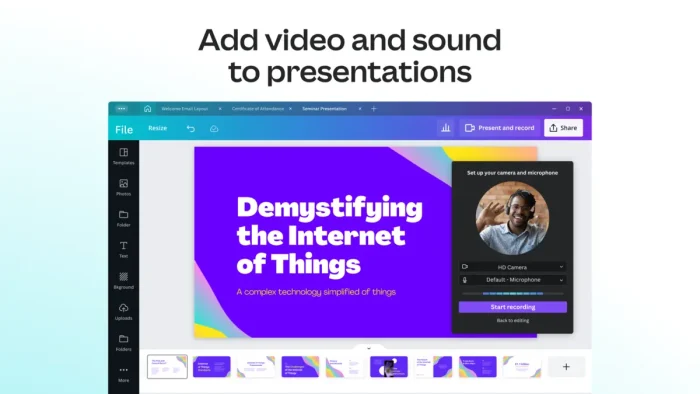 Add video sound