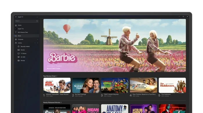 Barbie movie apple tv