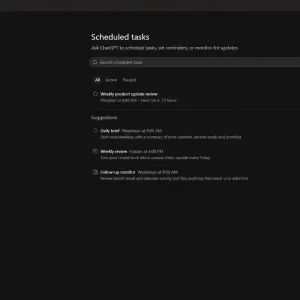 Chatgpt scheduled tasks windows - ChatGPT for Windows PC: Download Guide, Tips & Features