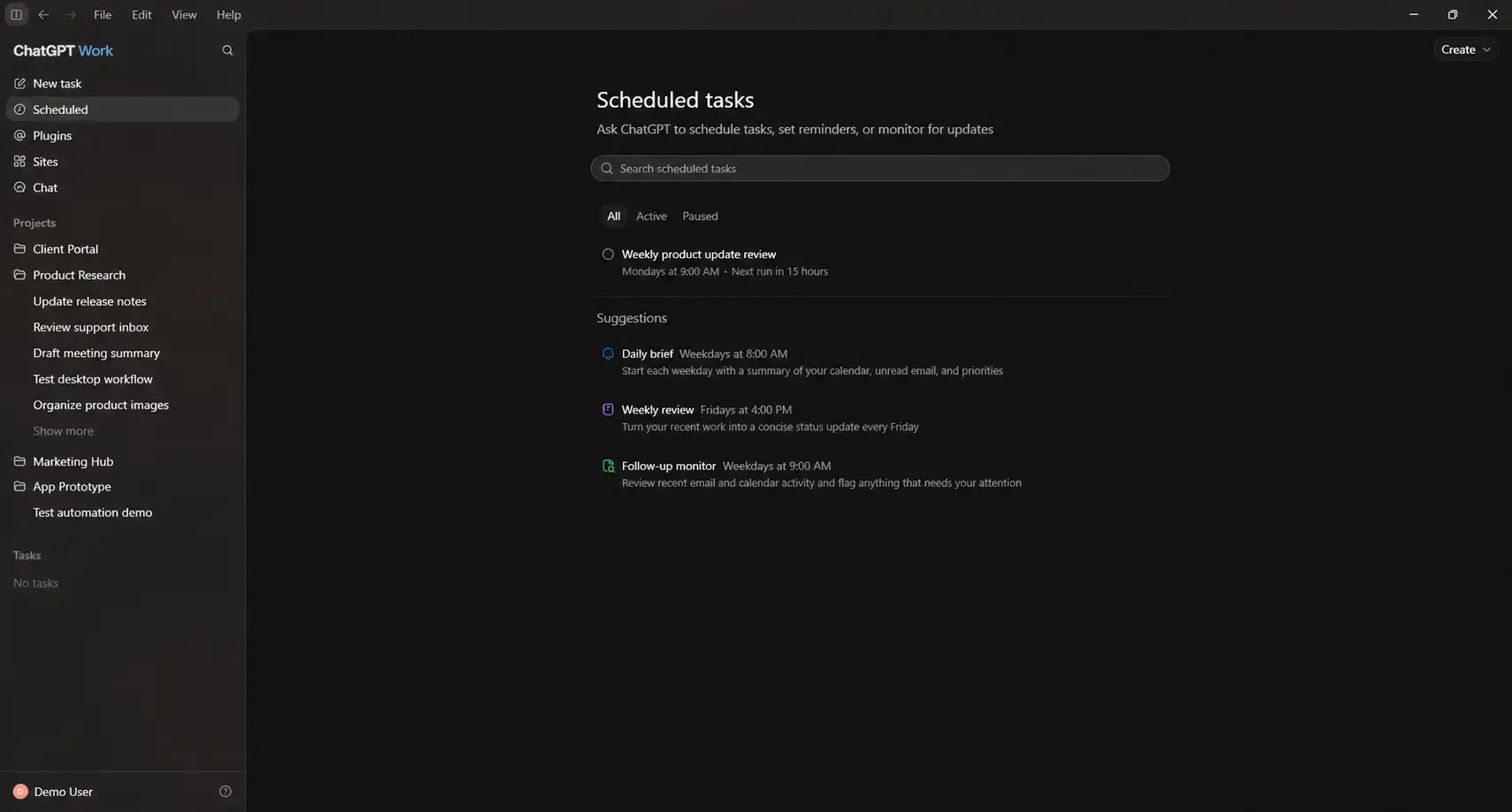 Chatgpt scheduled tasks windows - ChatGPT for Windows PC: Download Guide, Tips & Features