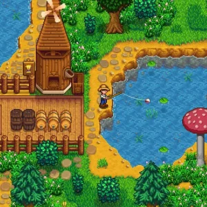 Fishing pond