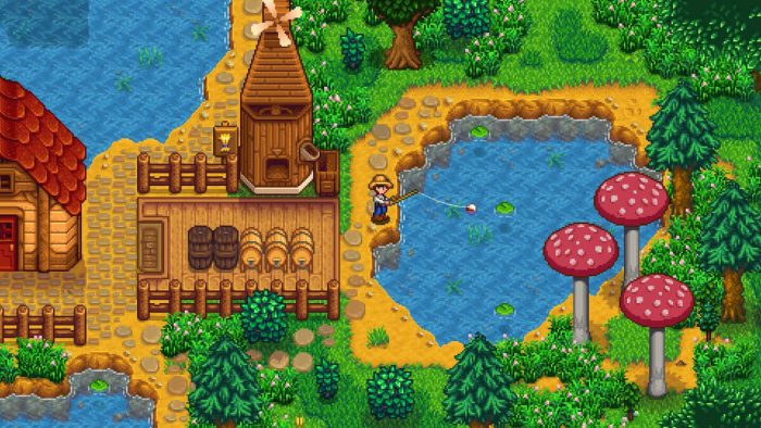 Fishing pond