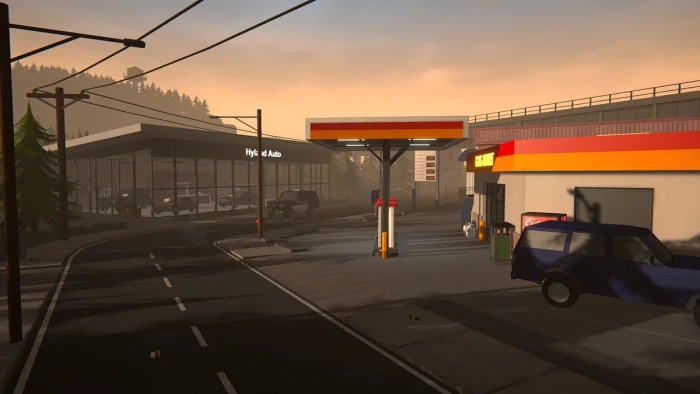 Gas station