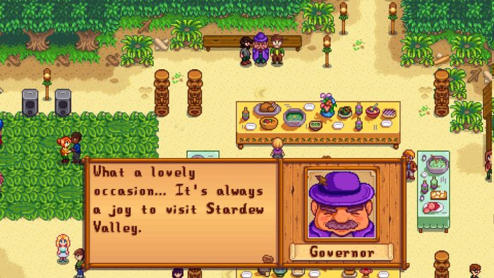 Governor talk