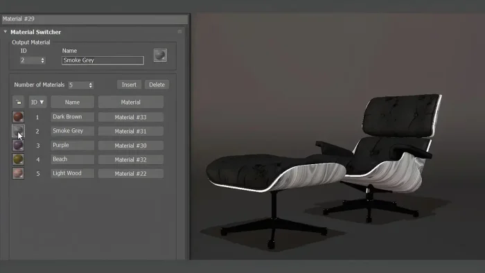 Material switcher