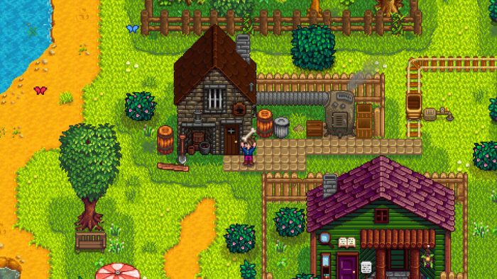 Outside house