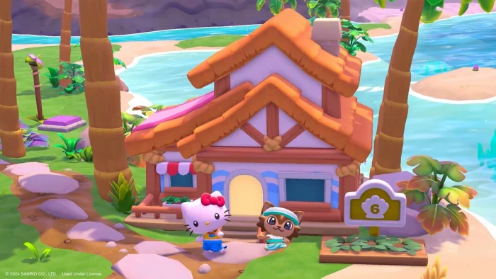 Outside house
