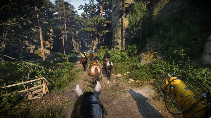 Ride horse