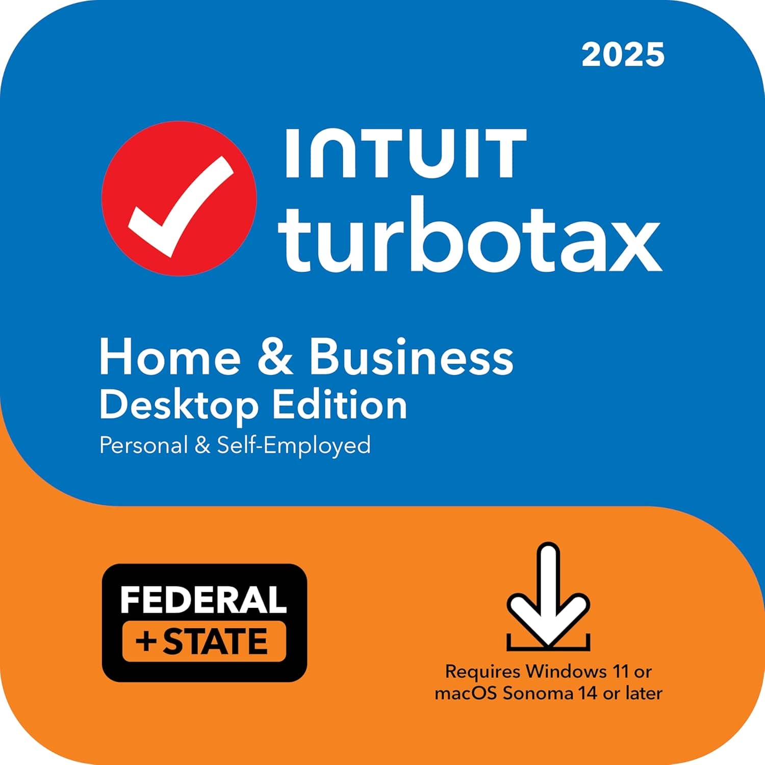 TurboTax Home and Business box