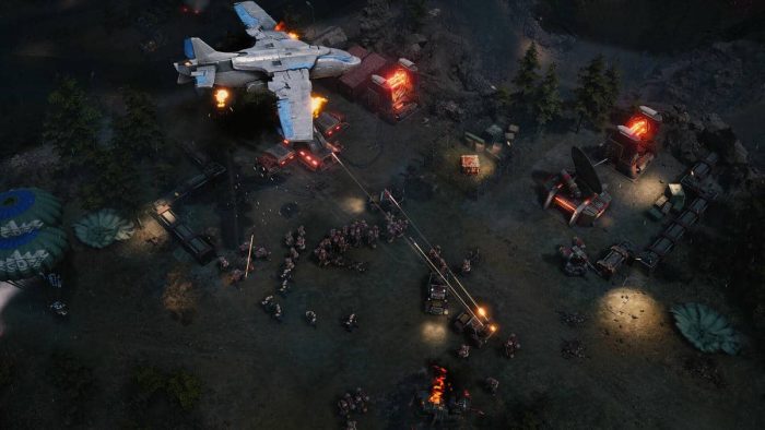 Airplane attacked