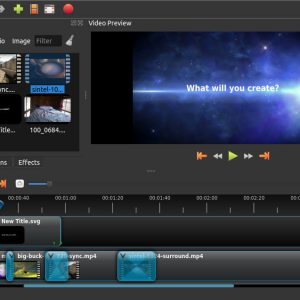 Openshot video editor
