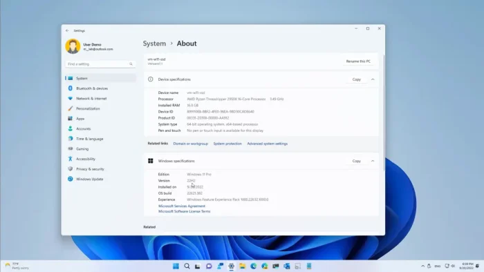 Windows 11 22h2 upgraded windows 11 pro
