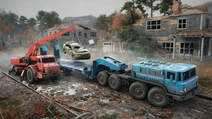 Accident car pickup