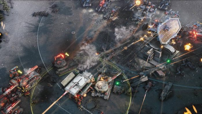 Attacked base