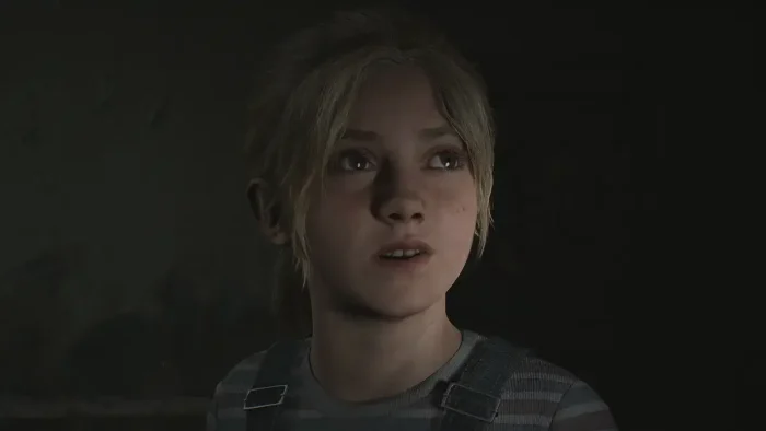Little girl in game
