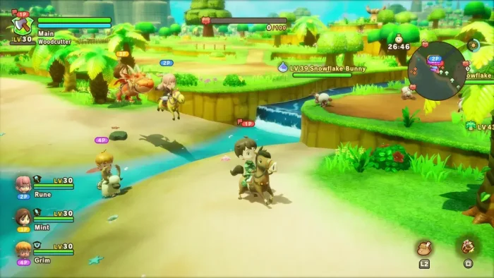 Playing with friends