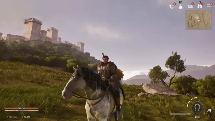 Riding horse