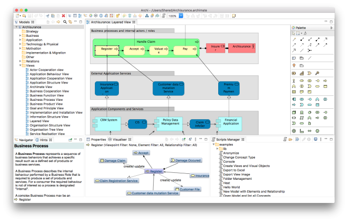Archi screenshot