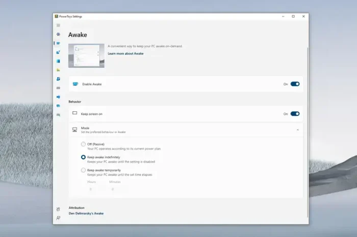 Powertoys screenshot