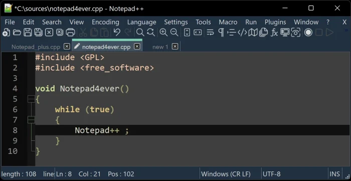 Notepadplus plus