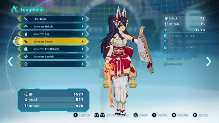 Dress characters