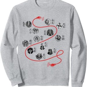 Kunitsu gami tsubaguard string sweatshirt