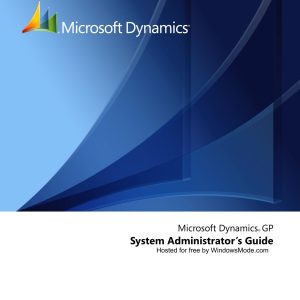 System admin guide cover