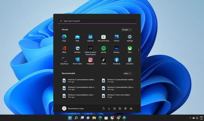 Windows 11 black