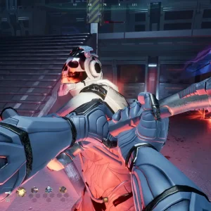 Hit with gun