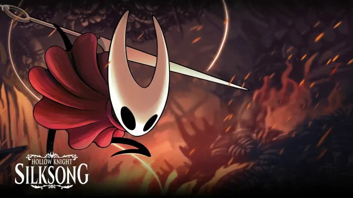 Hollow knight silksong official cover