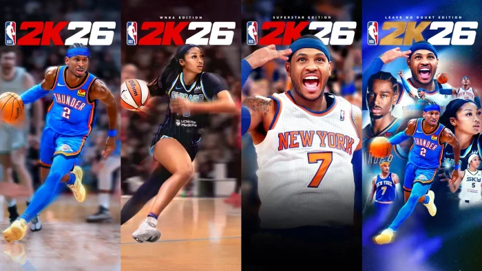 Nba 2k26 official multiple covers editions