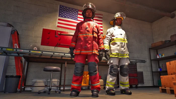 Firefighter suit