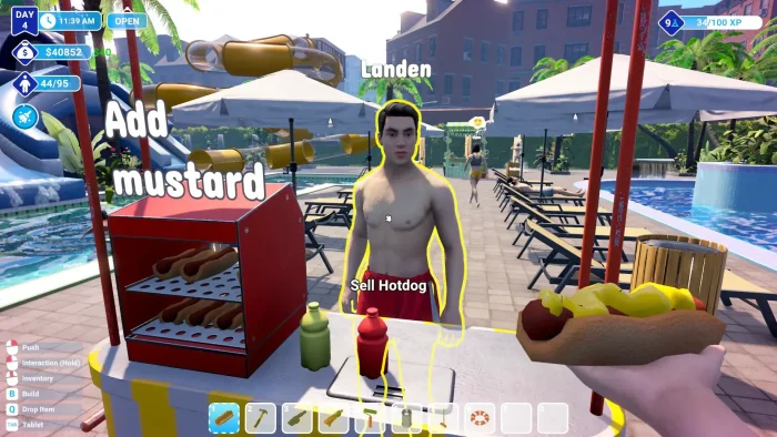 Hotdog selling