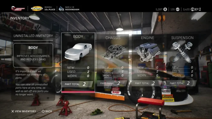 Manage your inventory