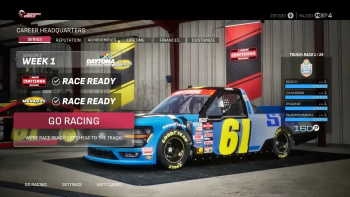 Week 1 daytona international speedway