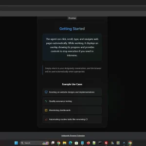 Yes extenstion installed full screen gravity browser