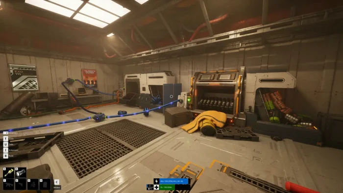 Inside ship graphics