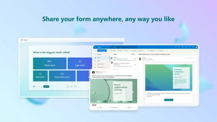 Share your microsoft form