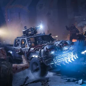 Zombies attacking
