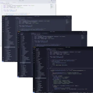 Catppuccin vs code theme screenshot