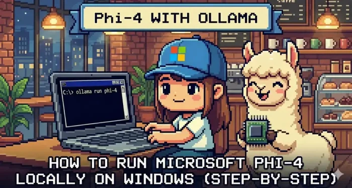 Microsoft phi 4 with ollama cover