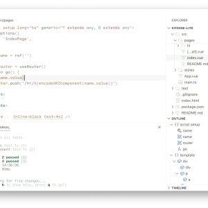 Vitesse vs code theme