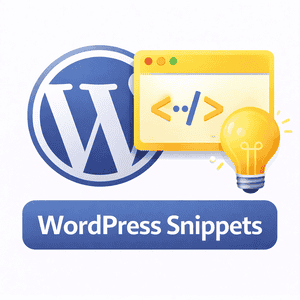 Wordpress snippets
