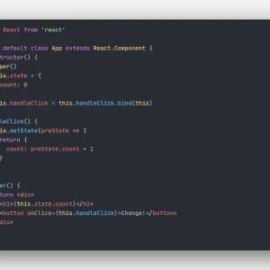 One dark vs code theme screenshot