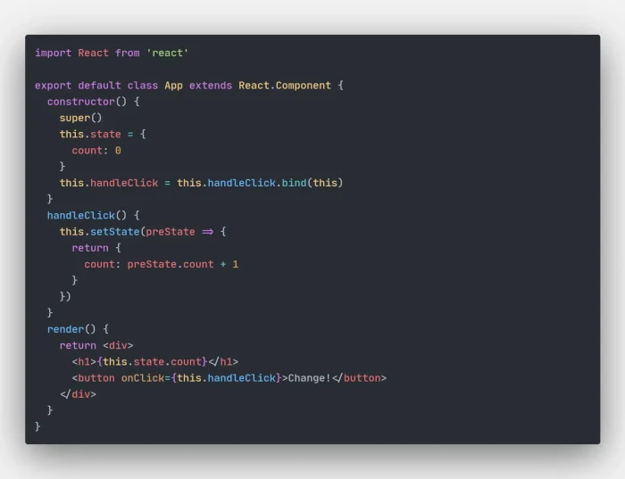 One dark vs code theme screenshot