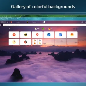 Custom colorful backgrounds